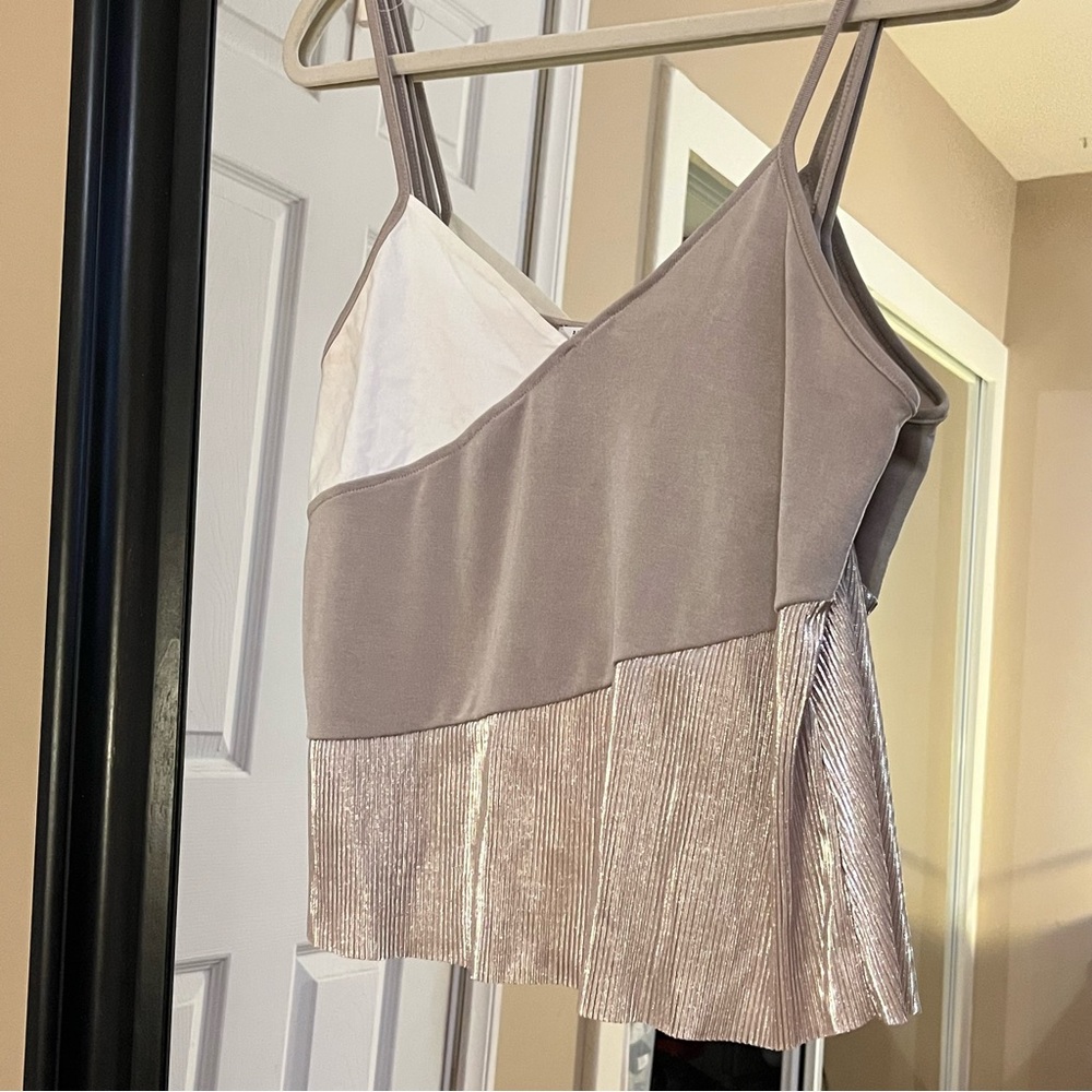 Zara metallic Camisole
